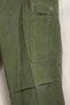 Mid-1960's 2nd Model Jungle Fatigue Pants, used, released by former Special Forces personnel, A