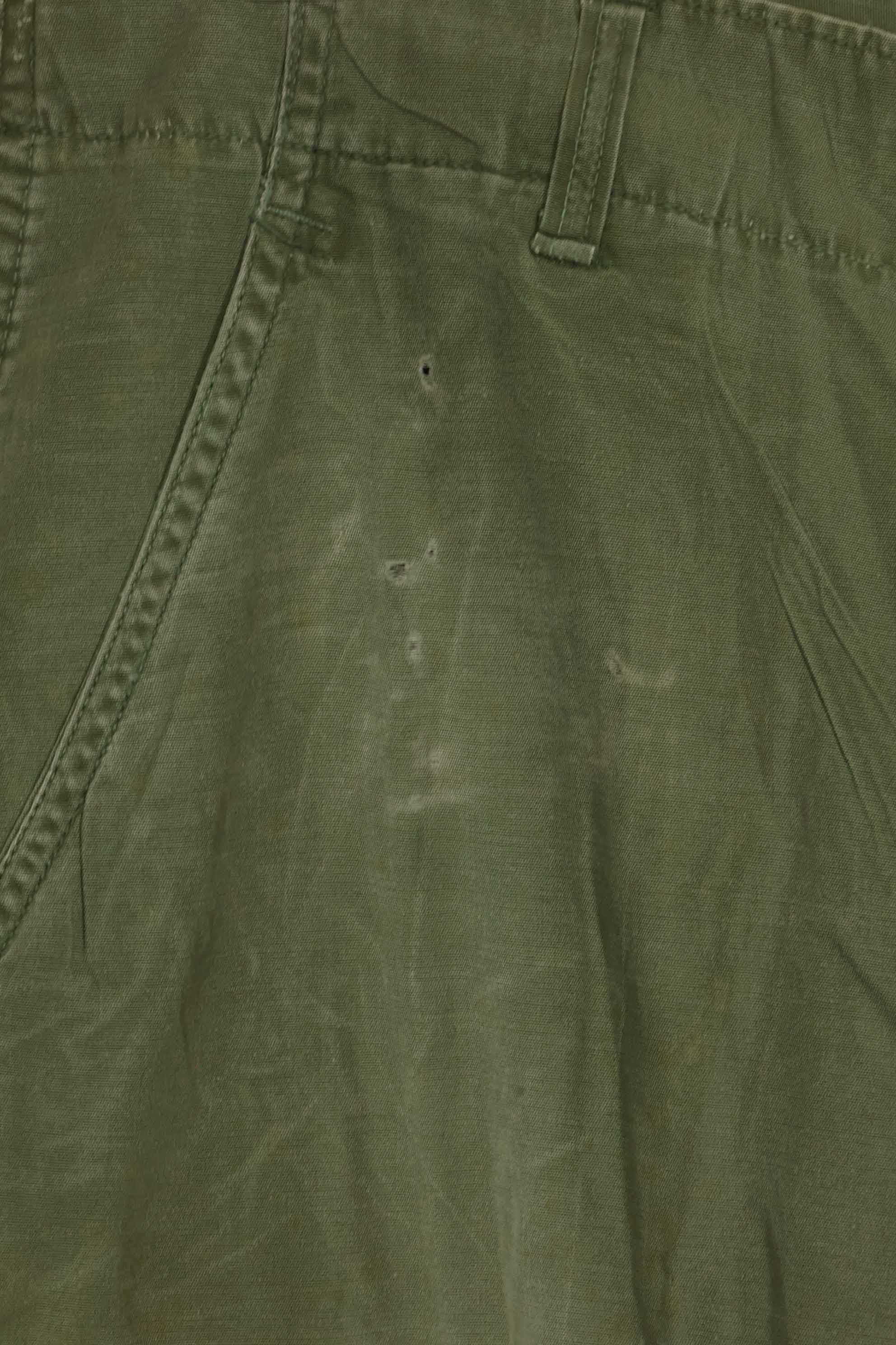Mid-1960's 2nd Model Jungle Fatigue Pants, used, released by former Special Forces personnel, A