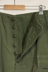 Mid-1960's 2nd Model Jungle Fatigue Pants, used, released by former Special Forces personnel, A