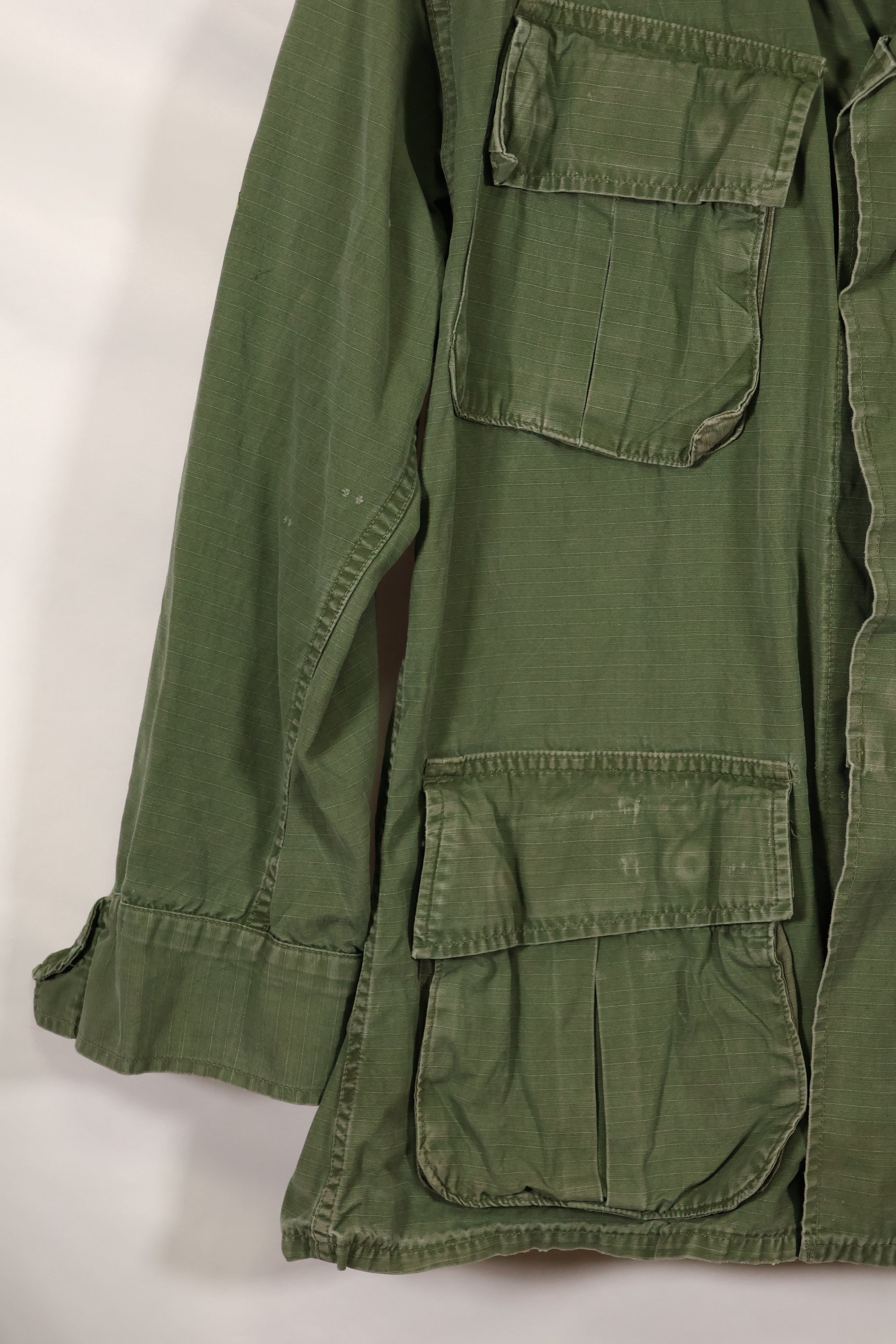 Circa 1969 S-S Size 4th Model Jungle Fatigue Jacket Used Film Company Release B