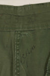 Mid-1960's 2nd Model Jungle Fatigue Pants, used, released by former Special Forces personnel, A