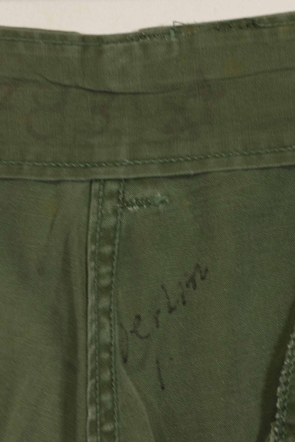 Mid-1960's 2nd Model Jungle Fatigue Pants, used, released by former Special Forces personnel, A