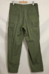 Mid-1960's 2nd Model Jungle Fatigue Pants, used, released by former Special Forces personnel, A