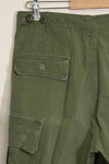 Mid-1960's 2nd Model Jungle Fatigue Pants, used, released by former Special Forces personnel, A