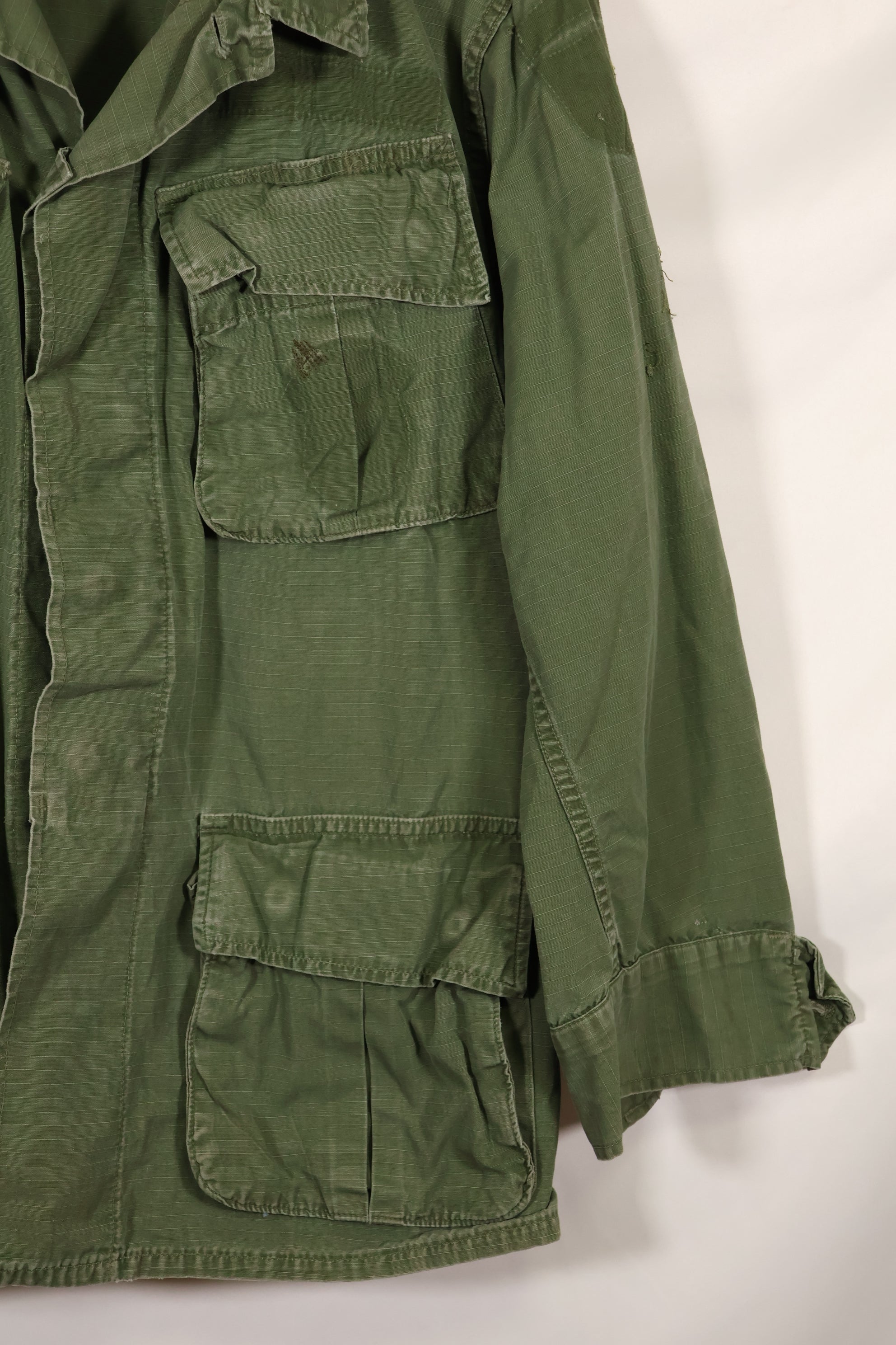 Circa 1969 S-S Size 4th Model Jungle Fatigue Jacket Used Film Company Release B