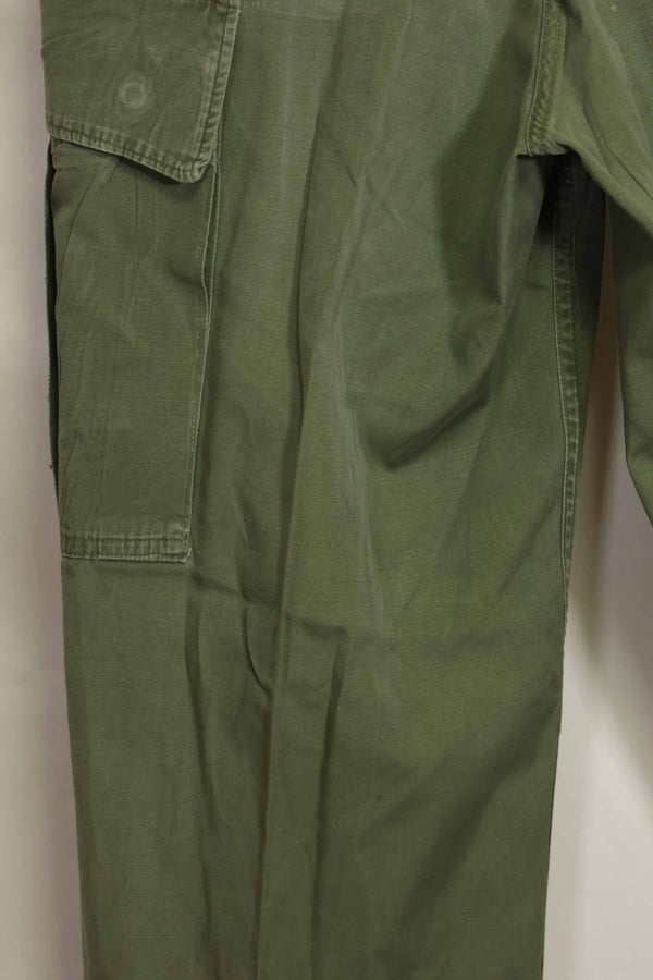 Mid-1960's 2nd Model Jungle Fatigue Pants, used, released by former Special Forces personnel, A