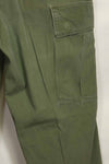 Mid-1960's 2nd Model Jungle Fatigue Pants, used, released by former Special Forces personnel, A