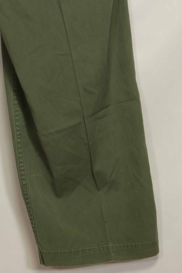 Mid-1960's 2nd Model Jungle Fatigue Pants, used, released by former Special Forces personnel, A