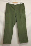 Mid-1960's 2nd Model Jungle Fatigue Pants, used, released by former Special Forces personnel, B