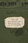Circa 1969 S-S Size 4th Model Jungle Fatigue Jacket Used Film Company Release B