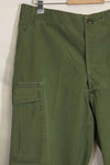 Mid-1960's 2nd Model Jungle Fatigue Pants, used, released by former Special Forces personnel, B