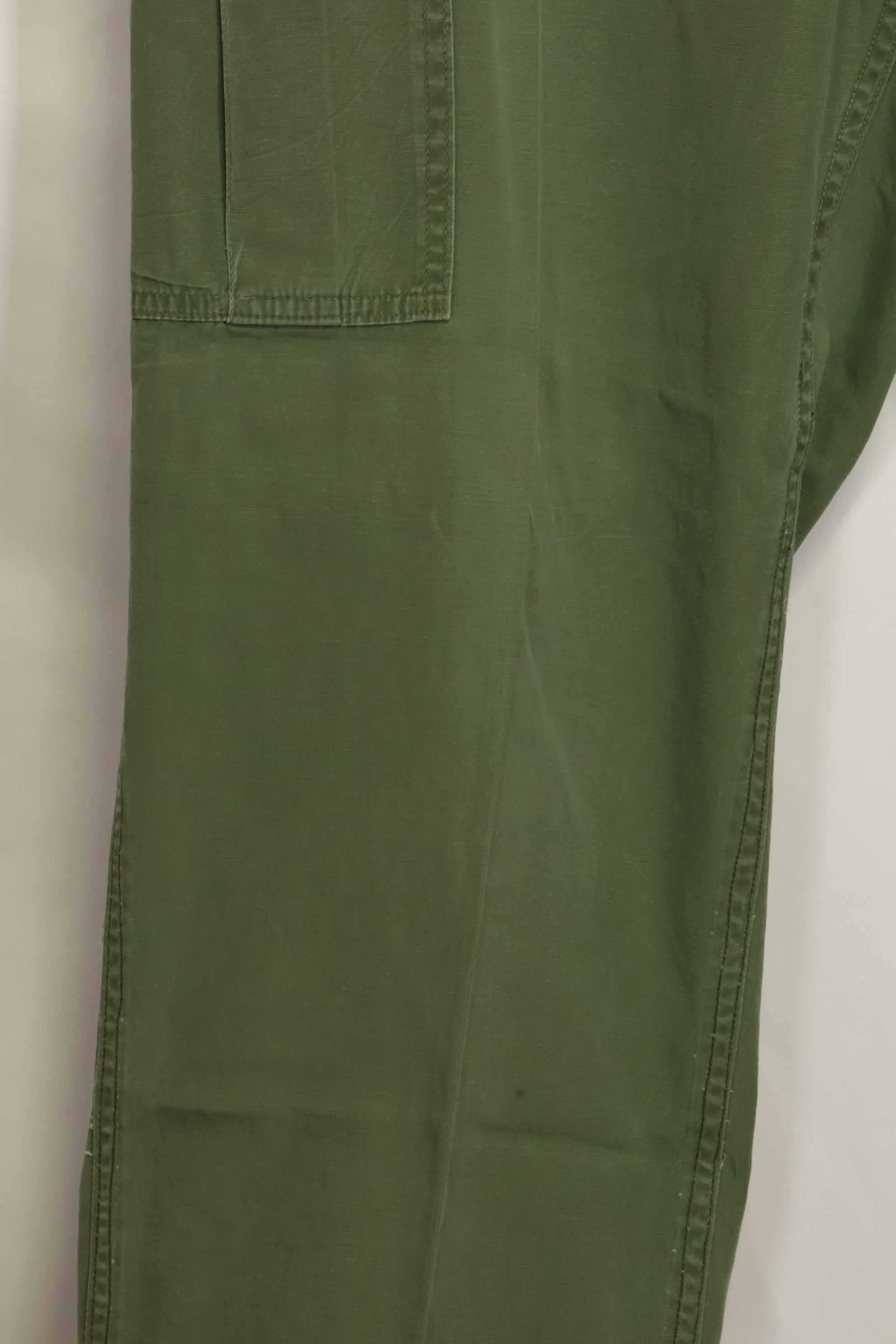 Mid-1960's 2nd Model Jungle Fatigue Pants, used, released by former Special Forces personnel, B