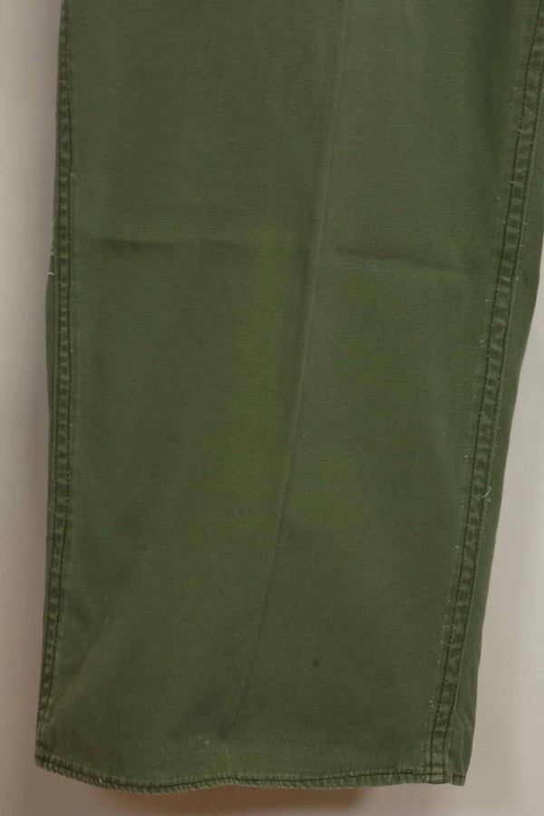 Mid-1960's 2nd Model Jungle Fatigue Pants, used, released by former Special Forces personnel, B