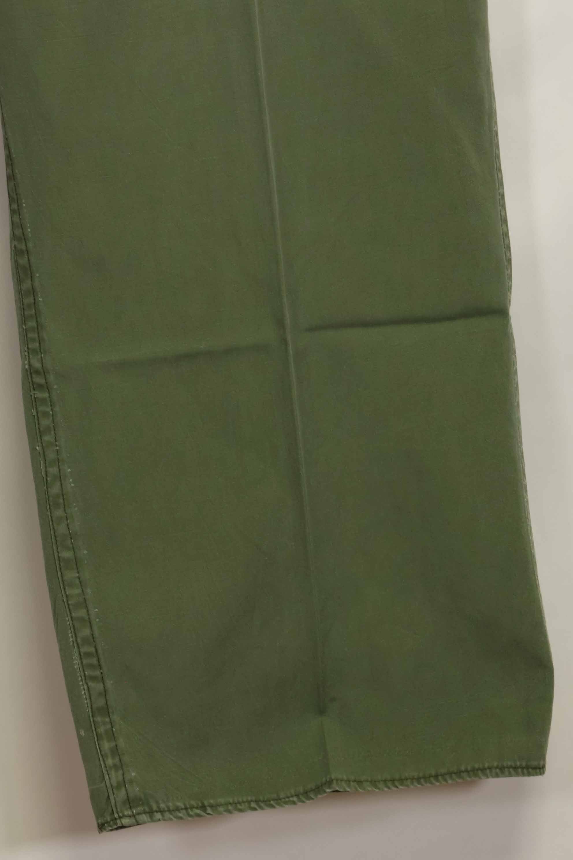 Mid-1960's 2nd Model Jungle Fatigue Pants, used, released by former Special Forces personnel, B