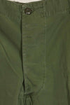 Mid-1960's 2nd Model Jungle Fatigue Pants, used, released by former Special Forces personnel, B