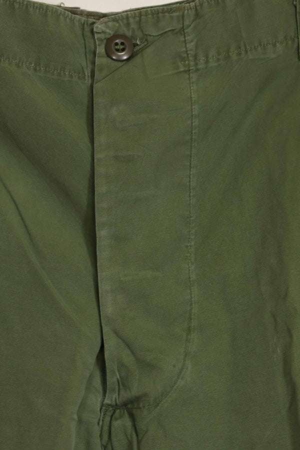 Mid-1960's 2nd Model Jungle Fatigue Pants, used, released by former Special Forces personnel, B