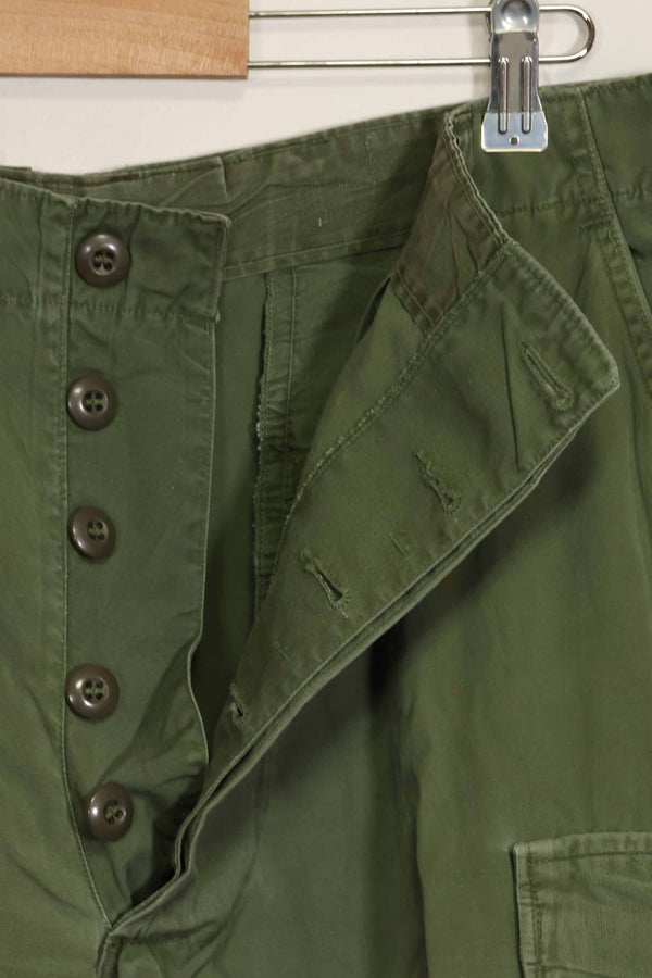 Mid-1960's 2nd Model Jungle Fatigue Pants, used, released by former Special Forces personnel, B