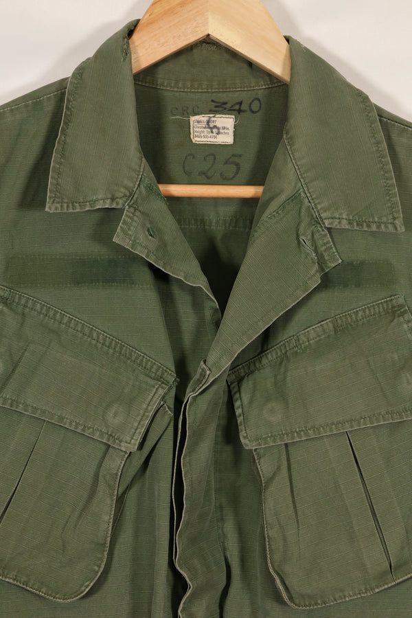 Circa 1969 S-S Size 4th Model Jungle Fatigue Jacket Used Film Company Release C