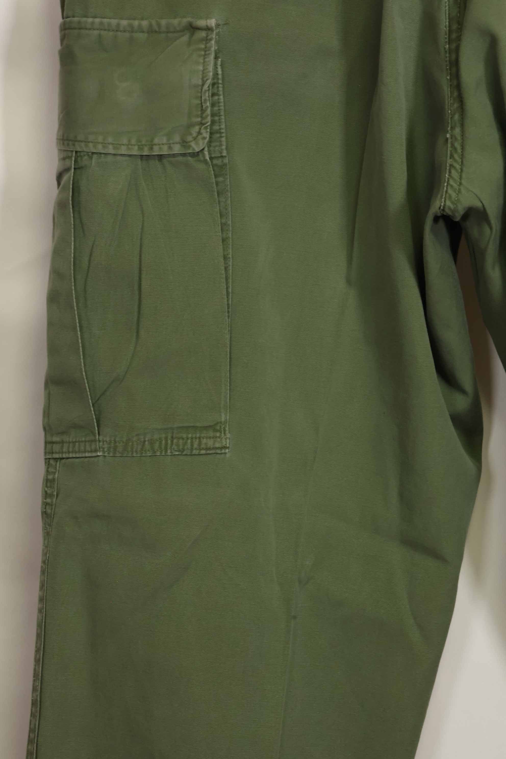 Mid-1960's 2nd Model Jungle Fatigue Pants, used, released by former Special Forces personnel, B