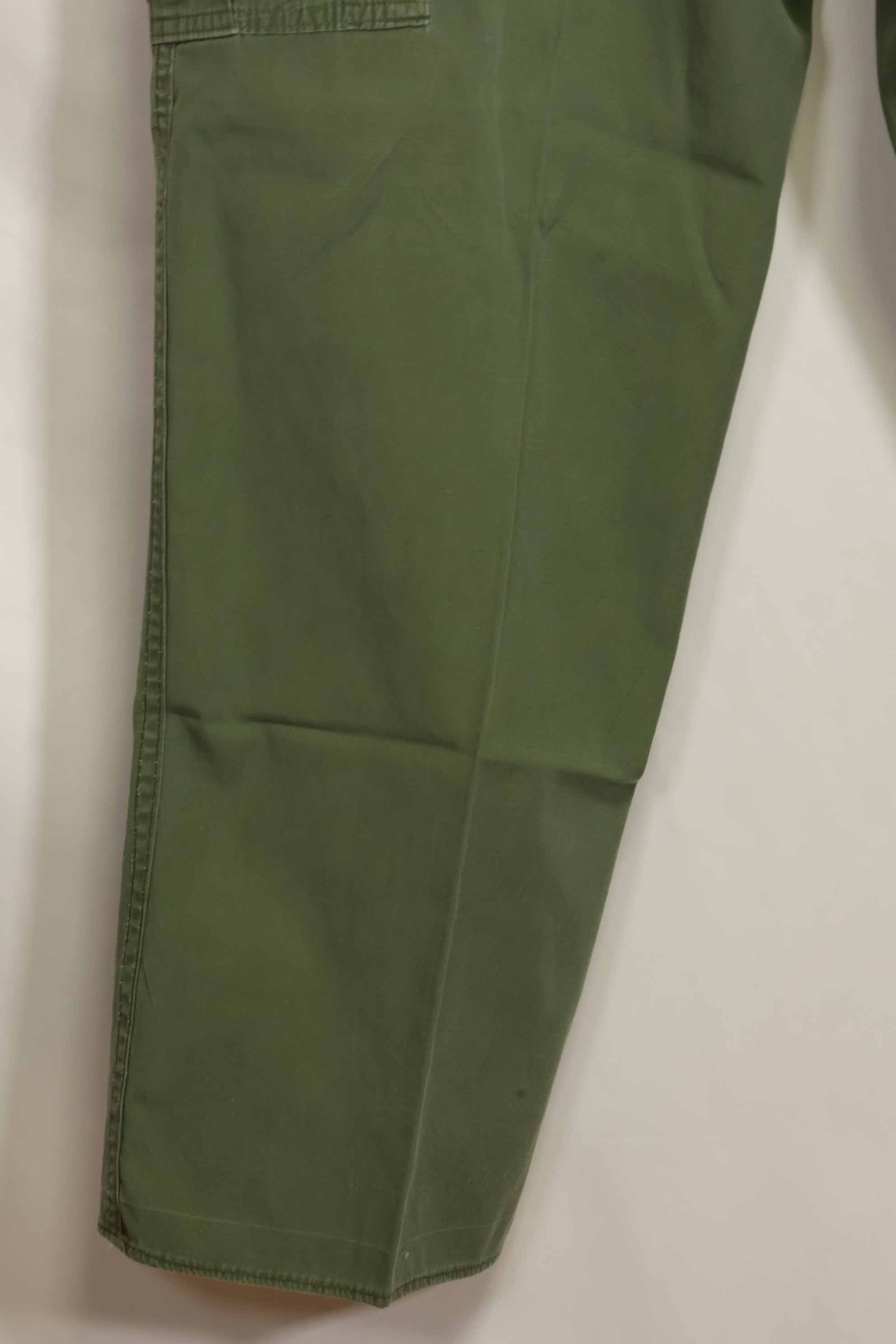 Mid-1960's 2nd Model Jungle Fatigue Pants, used, released by former Special Forces personnel, B