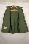 Circa 1969 S-S Size 4th Model Jungle Fatigue Jacket Used Film Company Release C