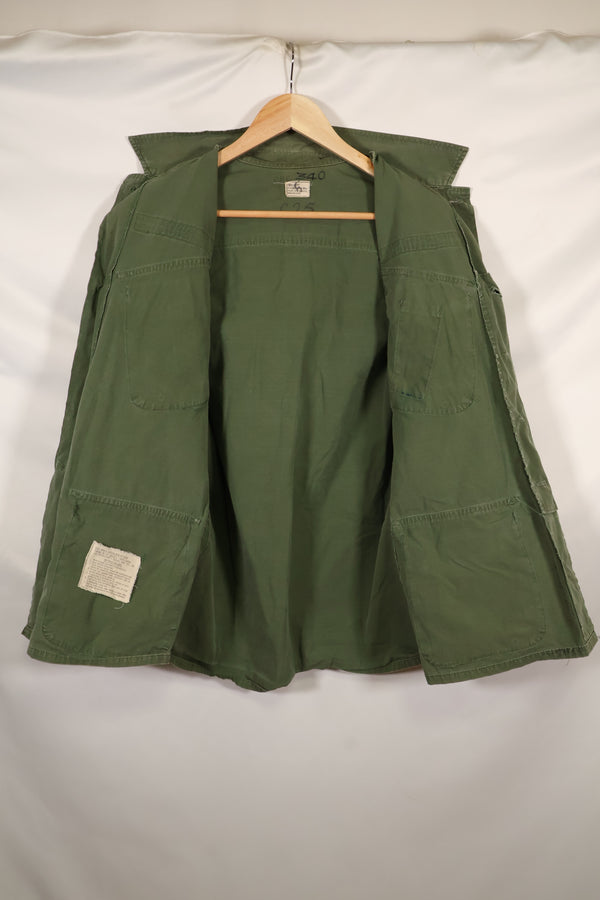 Circa 1969 S-S Size 4th Model Jungle Fatigue Jacket Used Film Company Release C