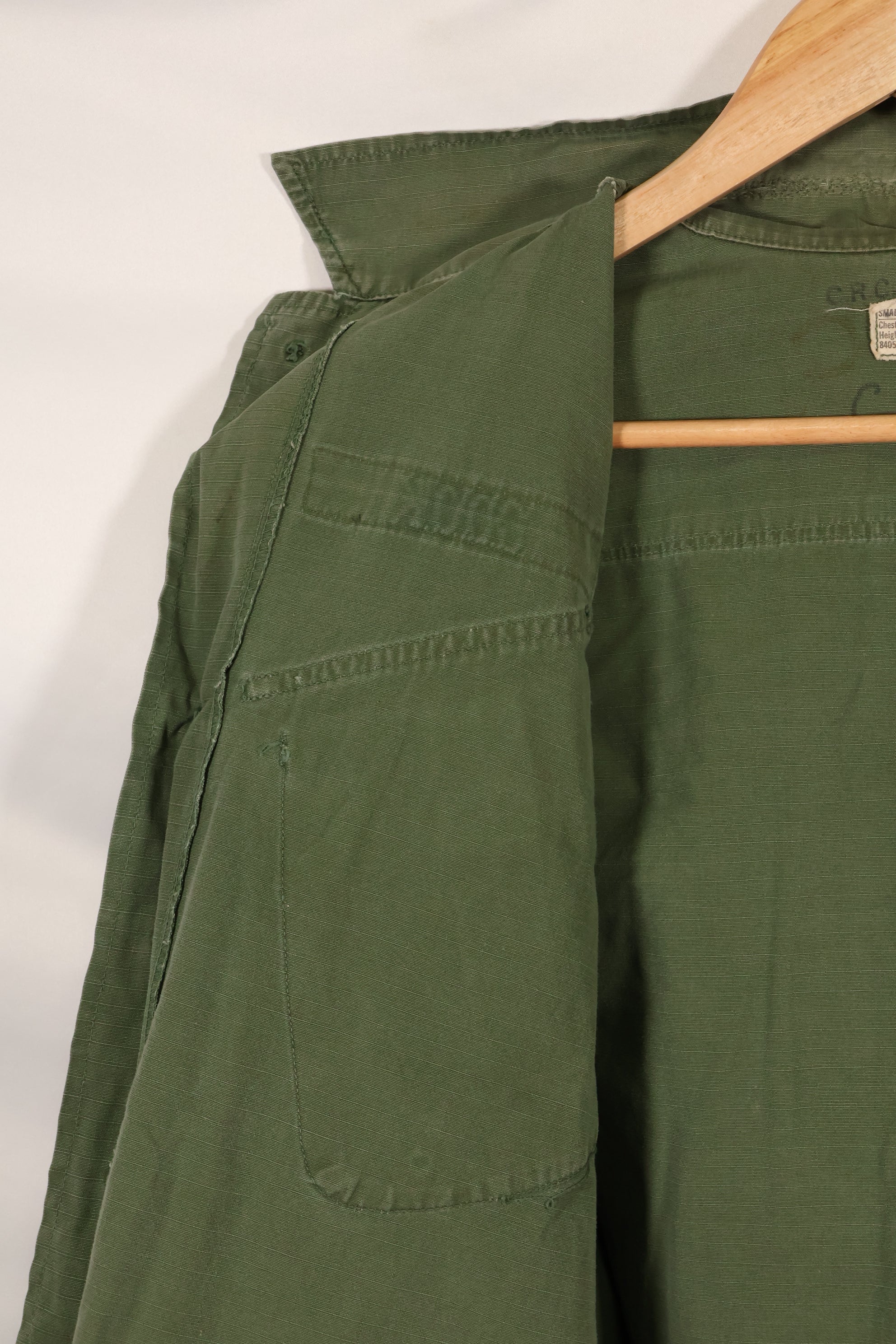 Circa 1969 S-S Size 4th Model Jungle Fatigue Jacket Used Film Company Release C