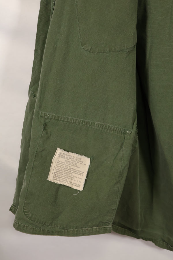 Circa 1969 S-S Size 4th Model Jungle Fatigue Jacket Used Film Company Release C