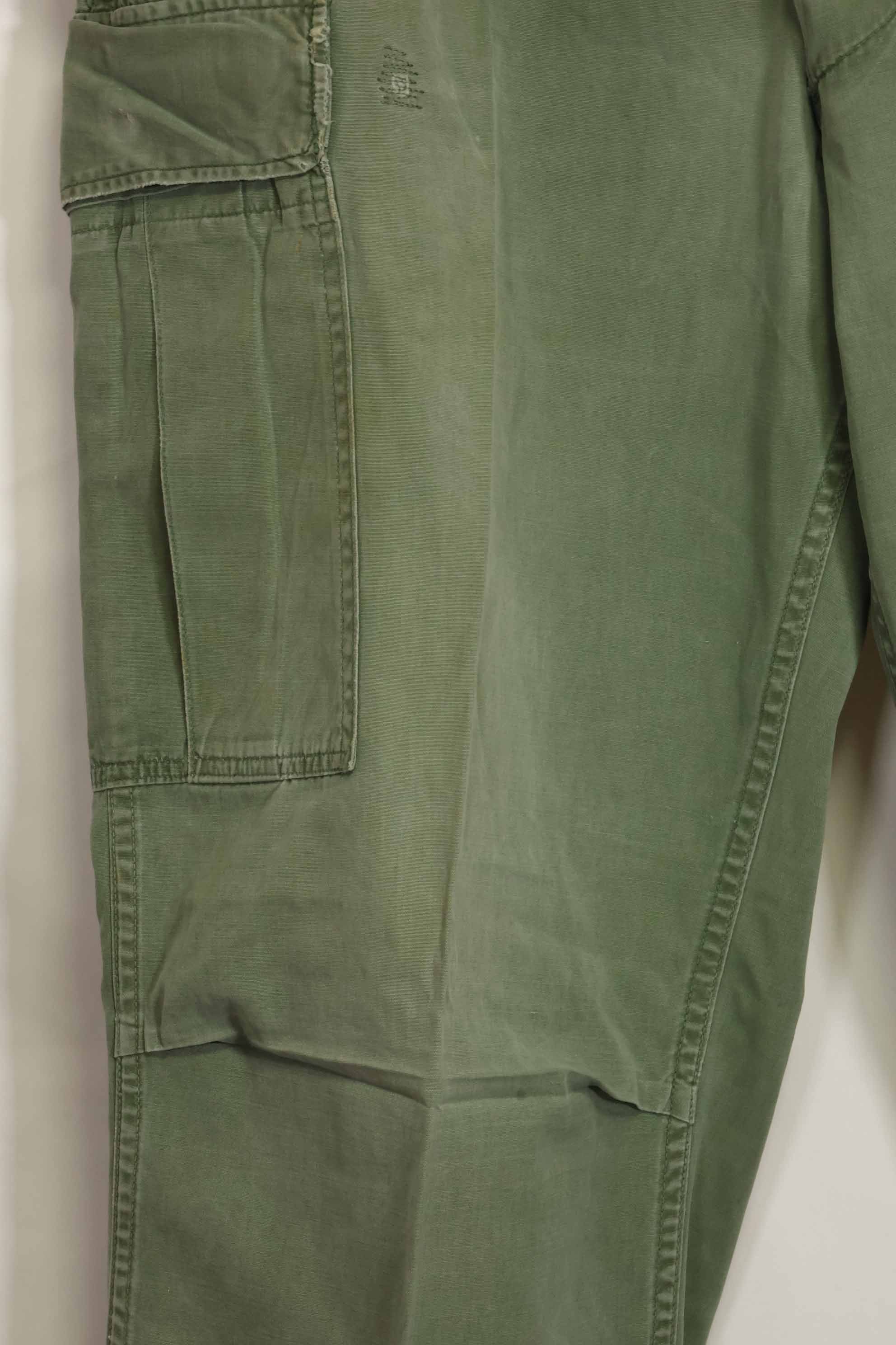 Mid-1960's 2nd Model Jungle Fatigue Pants, used, released by ex-Special Forces personnel, C