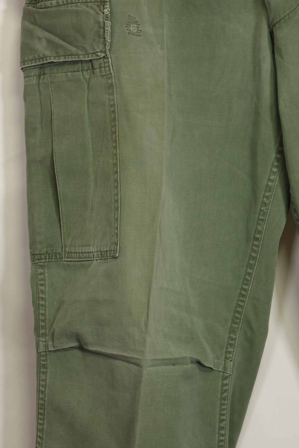 Mid-1960's 2nd Model Jungle Fatigue Pants, used, released by ex-Special Forces personnel, C