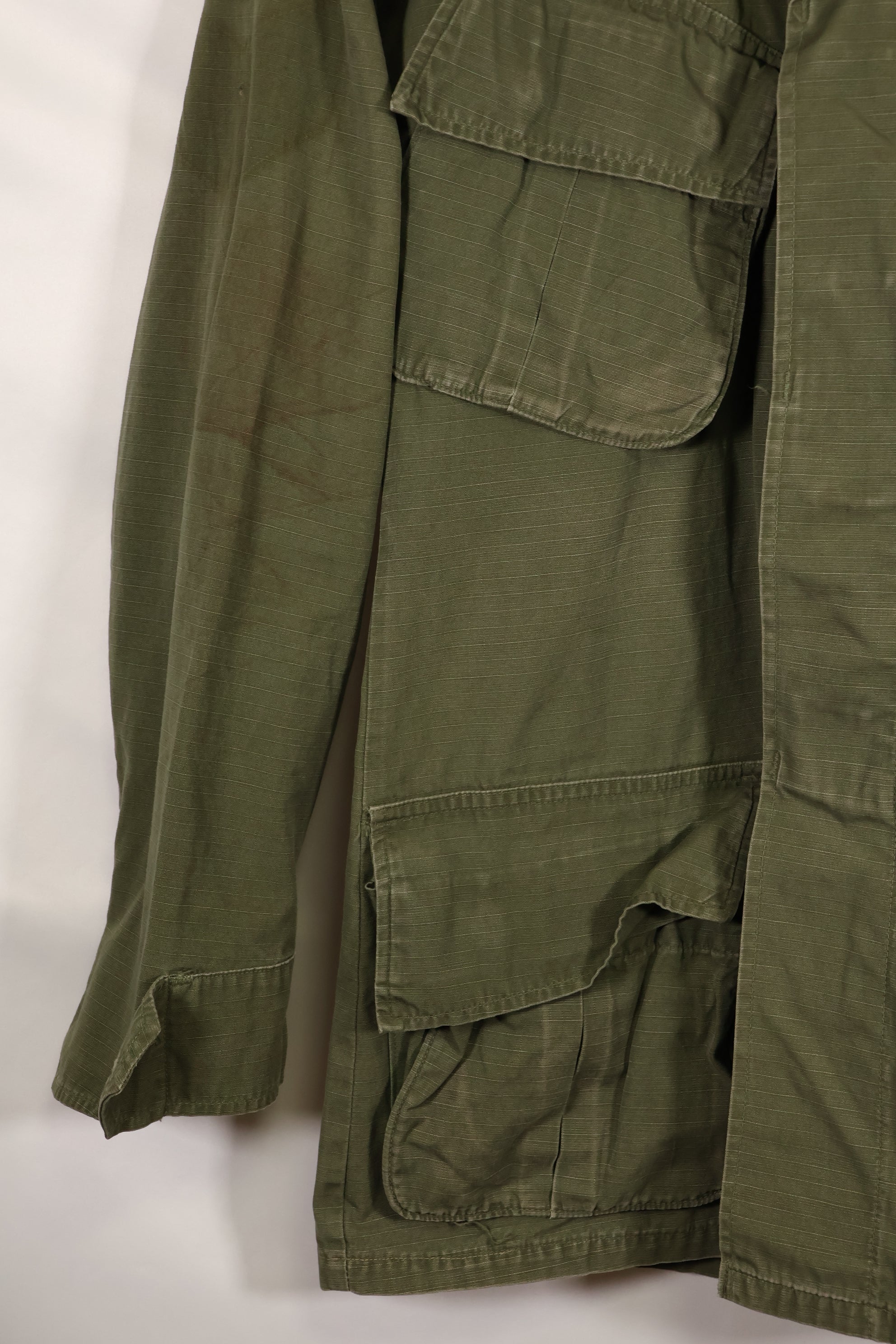 Circa 1969 S-S Size 4th Model Jungle Fatigue Jacket Used Film Company Release D