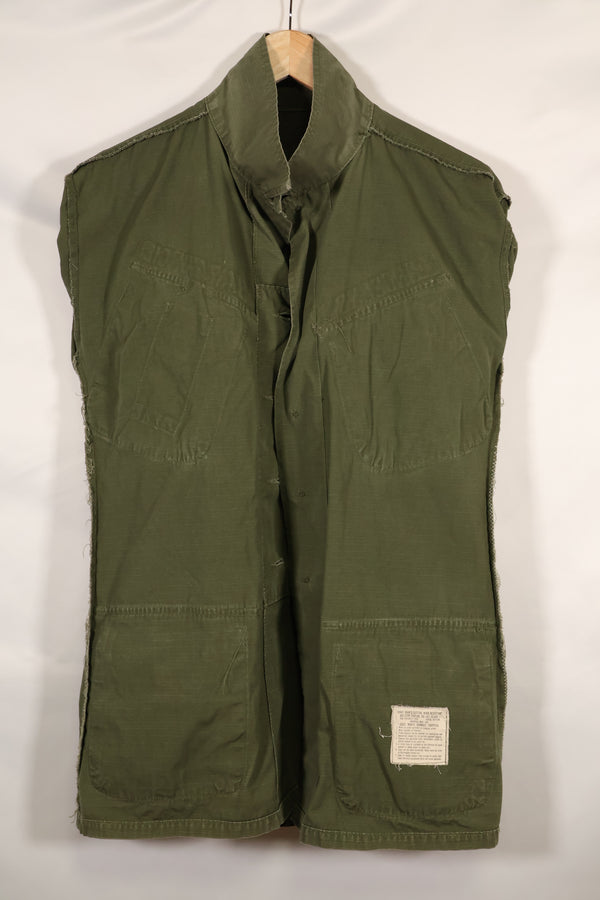 Circa 1969 S-S Size 4th Model Jungle Fatigue Jacket Used Film Company Release D