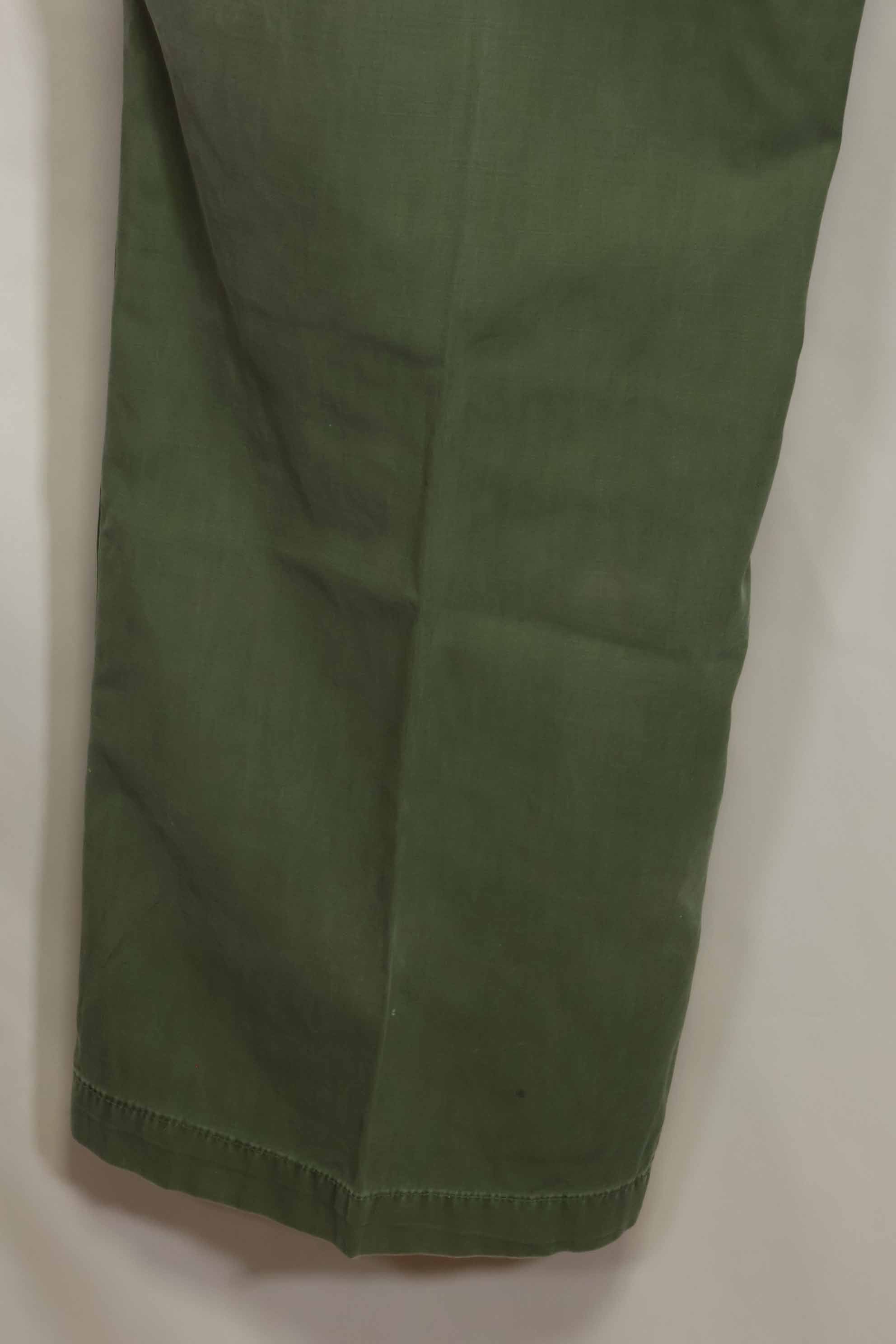 Mid-1960's 2nd Model Jungle Fatigue Pants, used, released by ex-Special Forces personnel, C