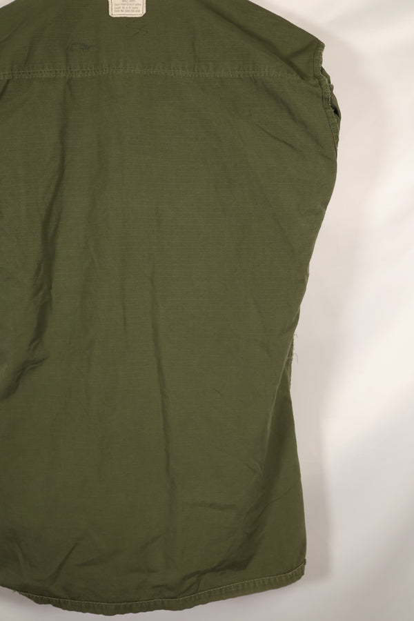 Circa 1969 S-S Size 4th Model Jungle Fatigue Jacket Used Film Company Release D