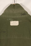 Circa 1969 S-S Size 4th Model Jungle Fatigue Jacket Used Film Company Release D