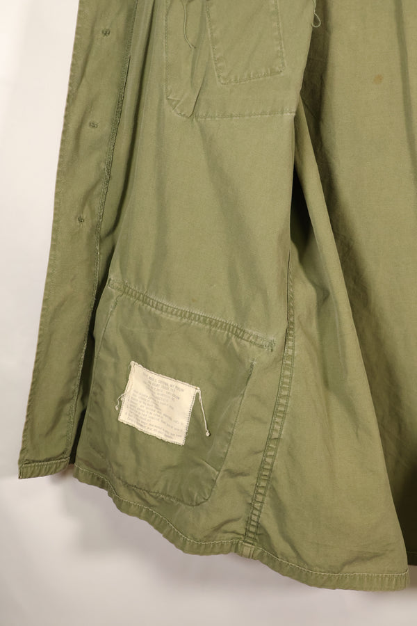 1967年契約　M-R　3rd Model ジャングルファティーグ　ジャケット　褪色あり　中古品