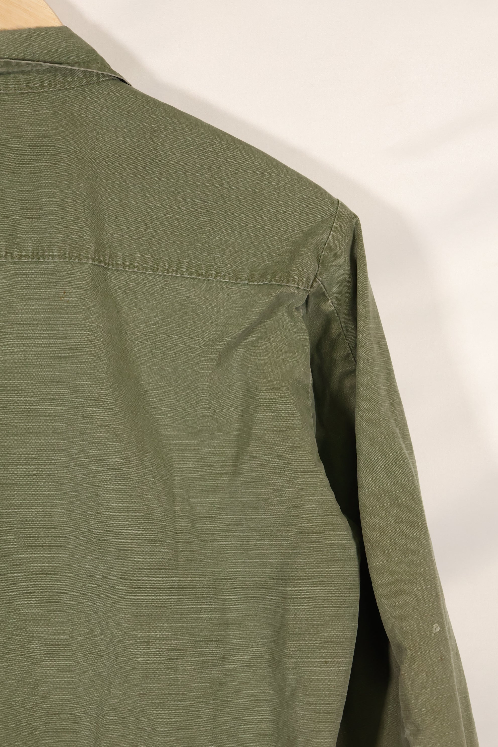 Circa 1968, estimated size S-R 4th Model Jungle Fatigue Jacket, used, released by film company.