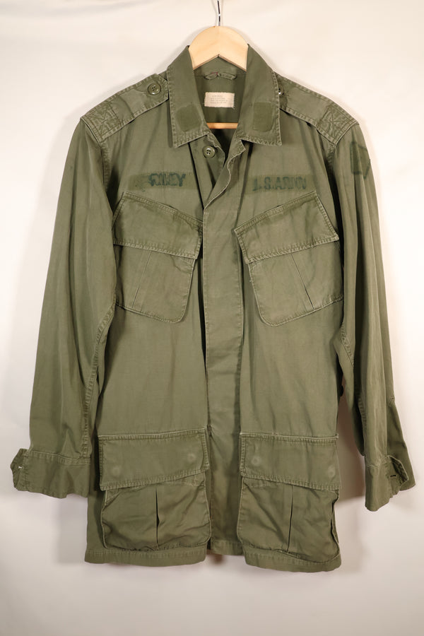 Circa 1965—S-L 2nd Model Jungle Fatigue Jacket—Shows Heavy Wear—Used