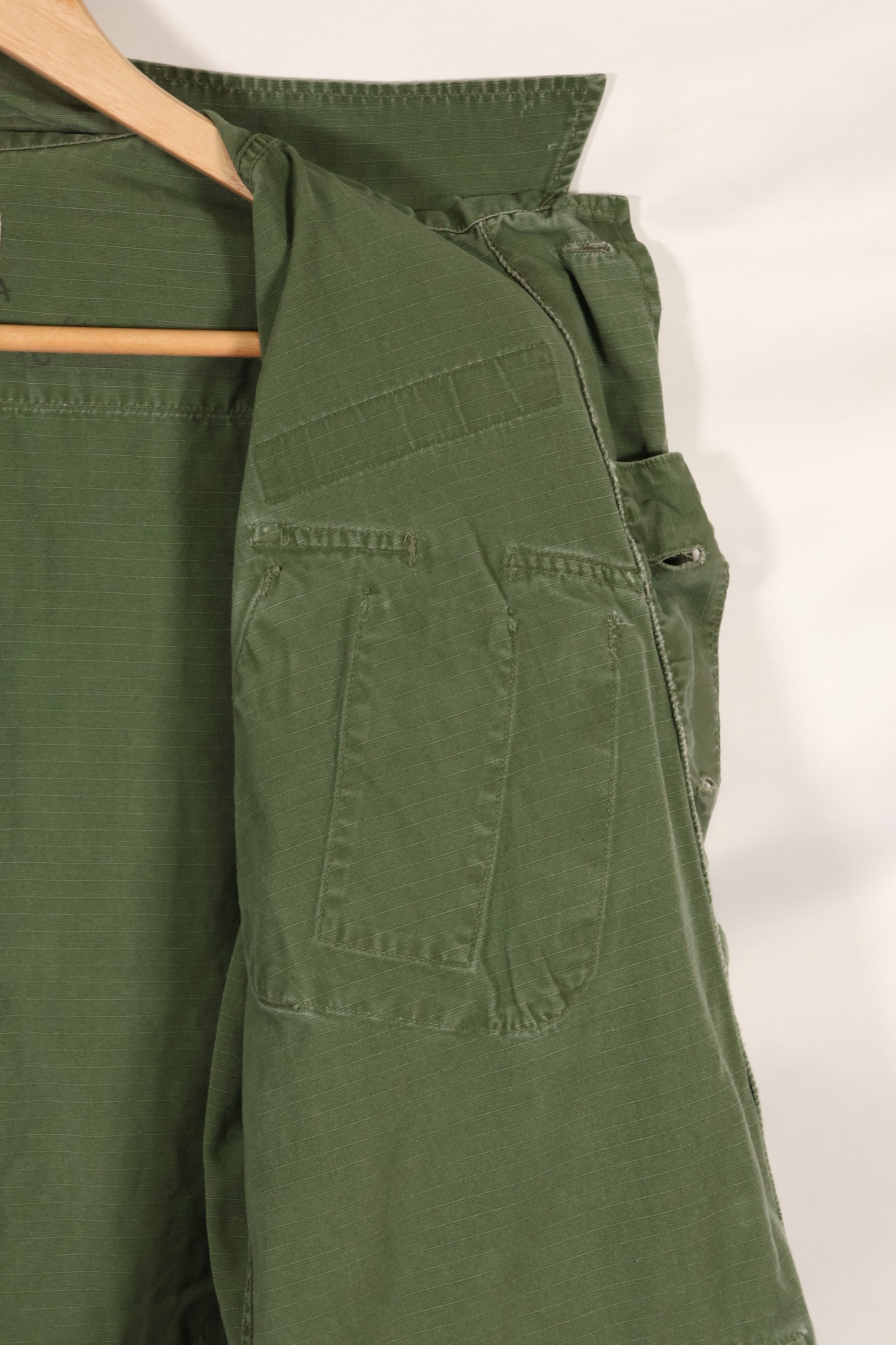 Circa 1969 S-S Size 4th Model Jungle Fatigue Jacket Used Film Company Release E