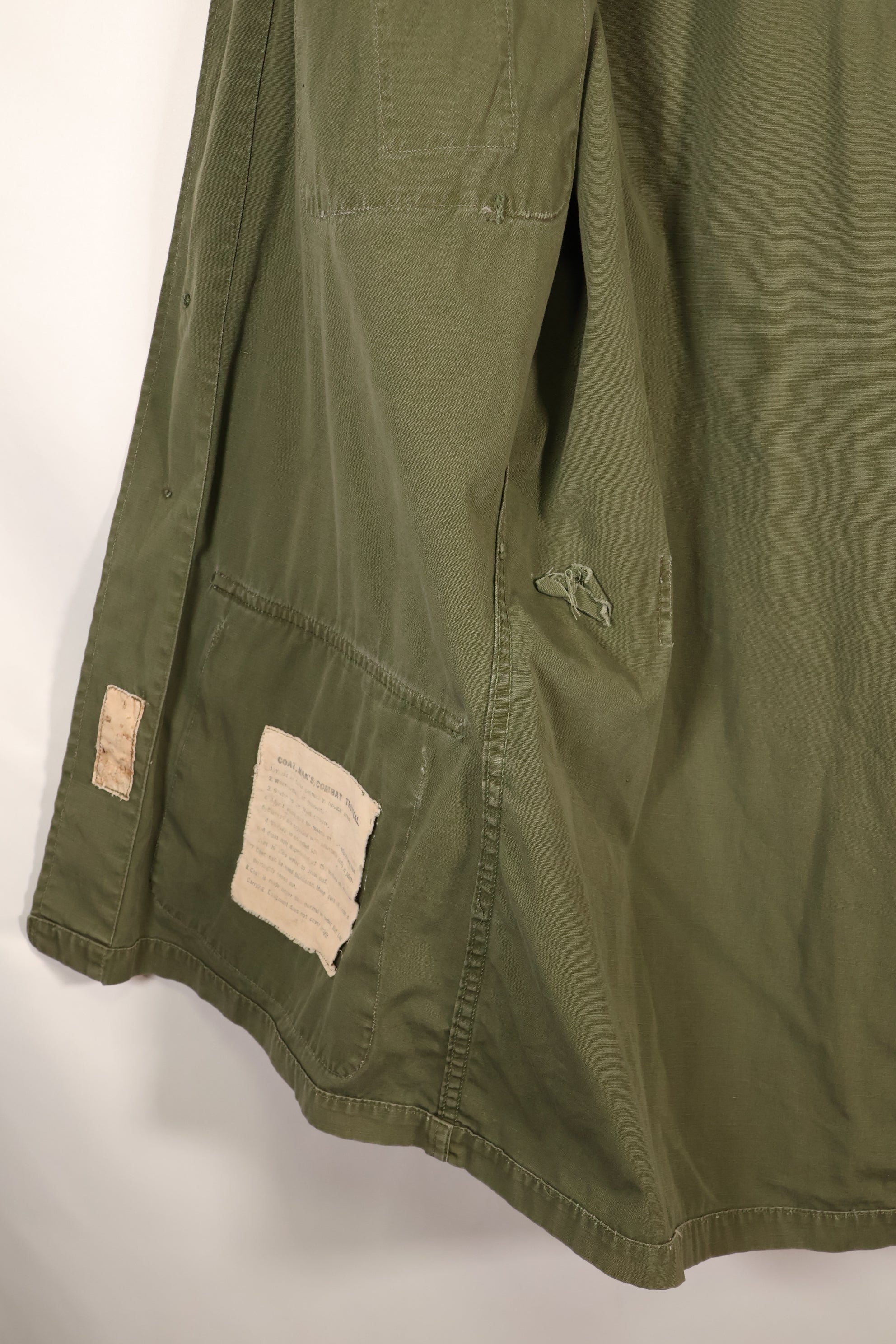 Circa 1965—S-L 2nd Model Jungle Fatigue Jacket—Shows Heavy Wear—Used