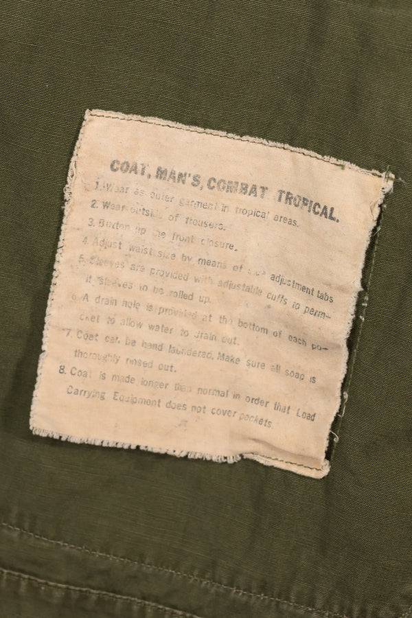 Circa 1965—S-L 2nd Model Jungle Fatigue Jacket—Shows Heavy Wear—Used