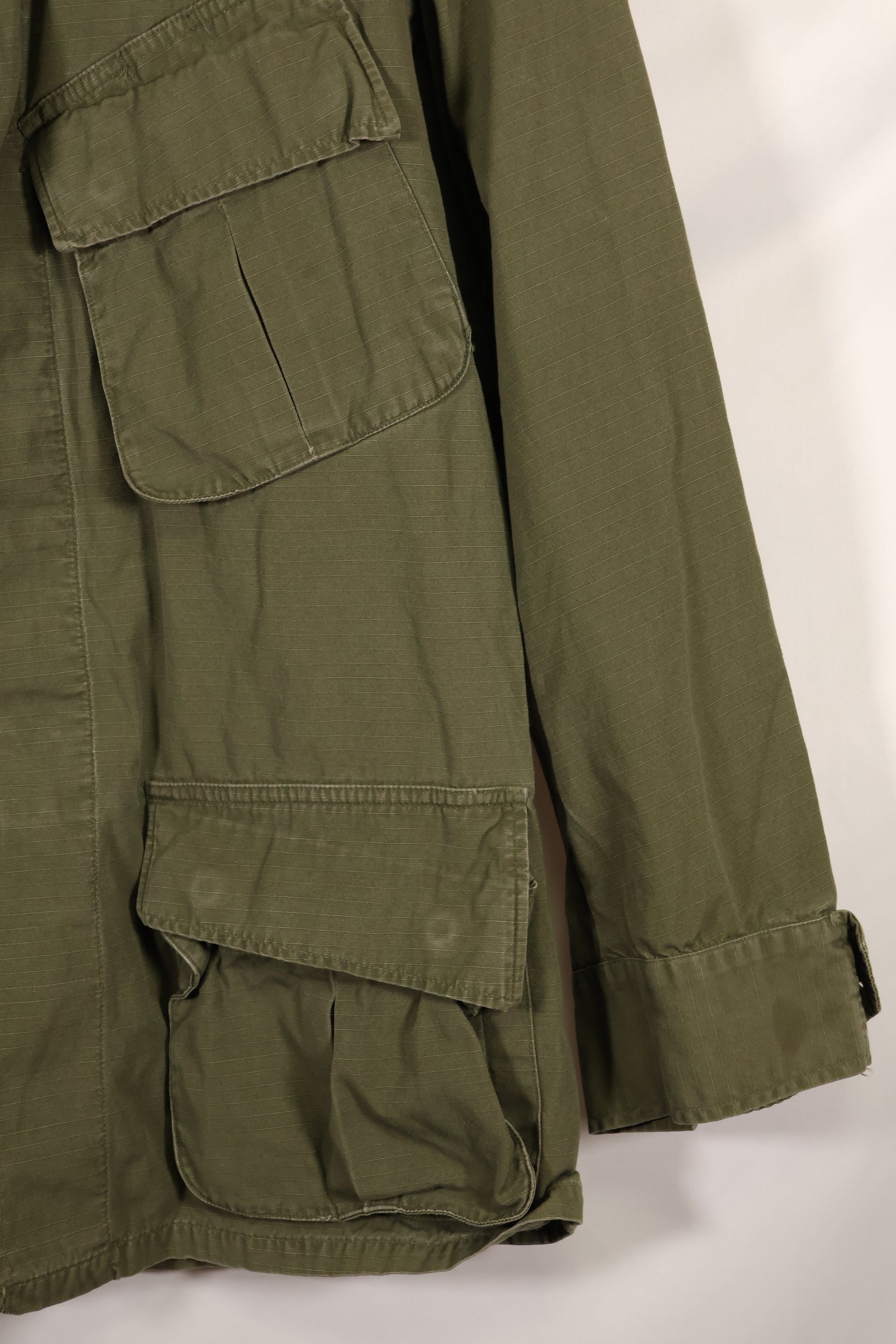 Circa 1970 S-S Size 4th Model Jungle Fatigue Jacket, Used, Released by Film Company