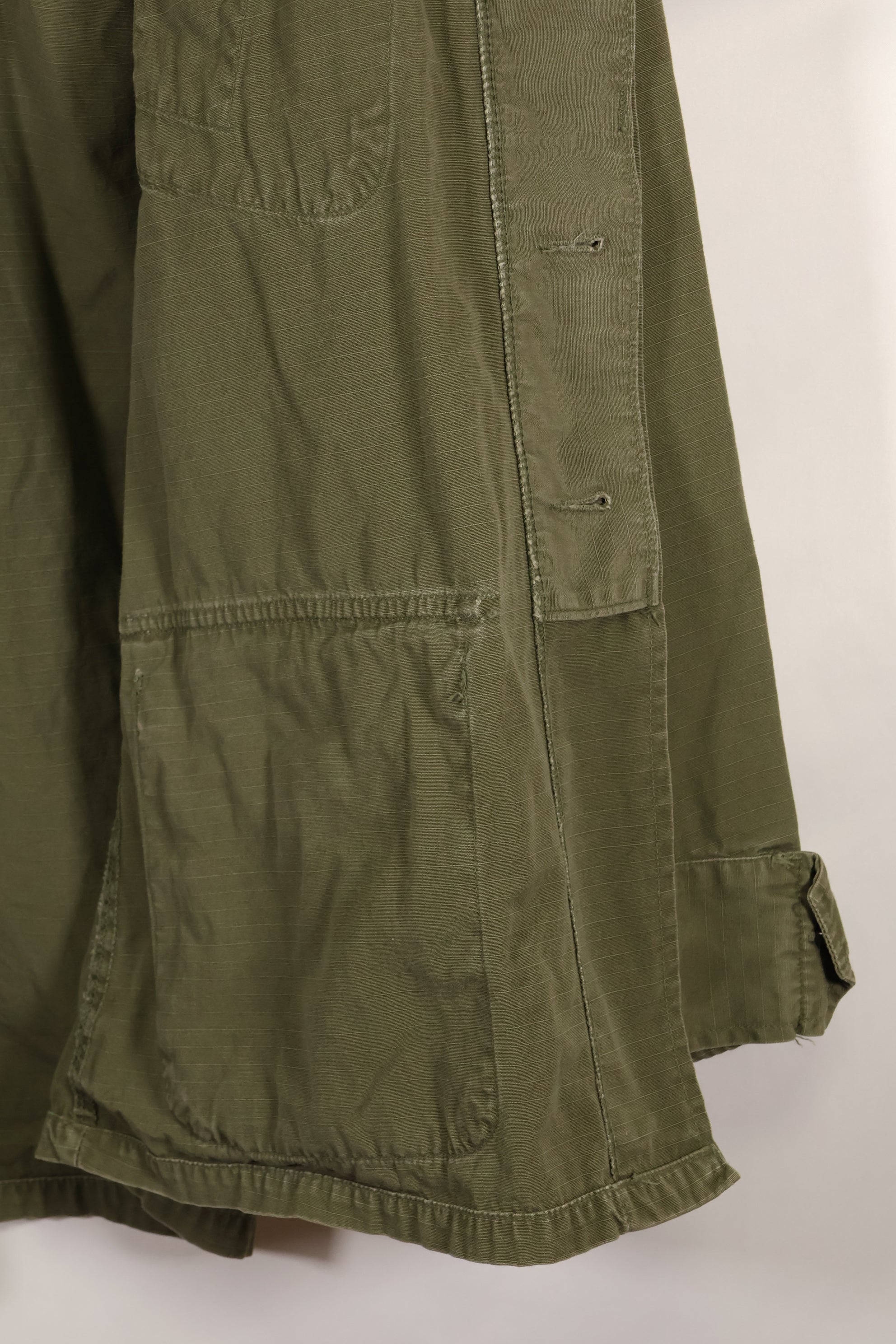 Circa 1970 S-S Size 4th Model Jungle Fatigue Jacket, Used, Released by Film Company