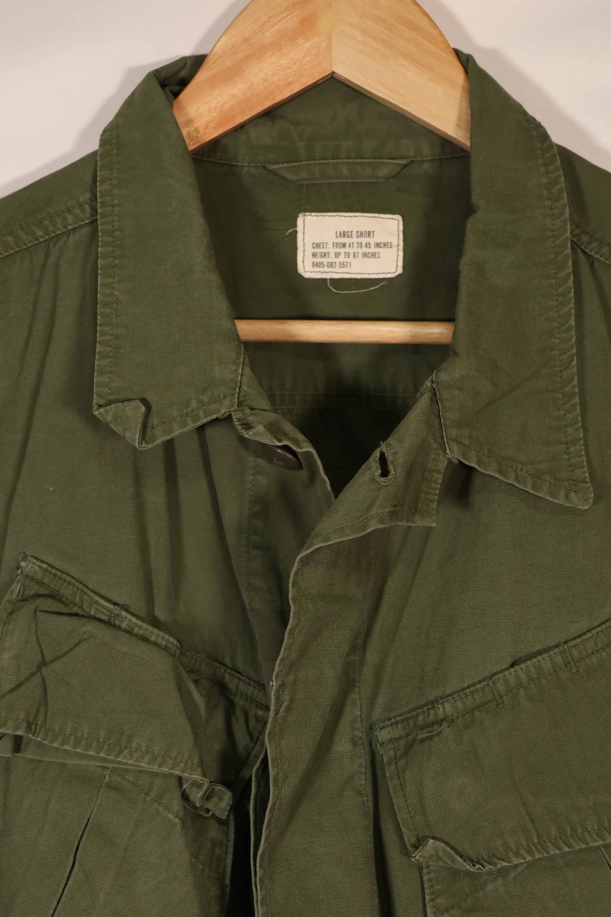 実物　3rd Model ジャングルファティーグ　ジャケット　L-S 中古品