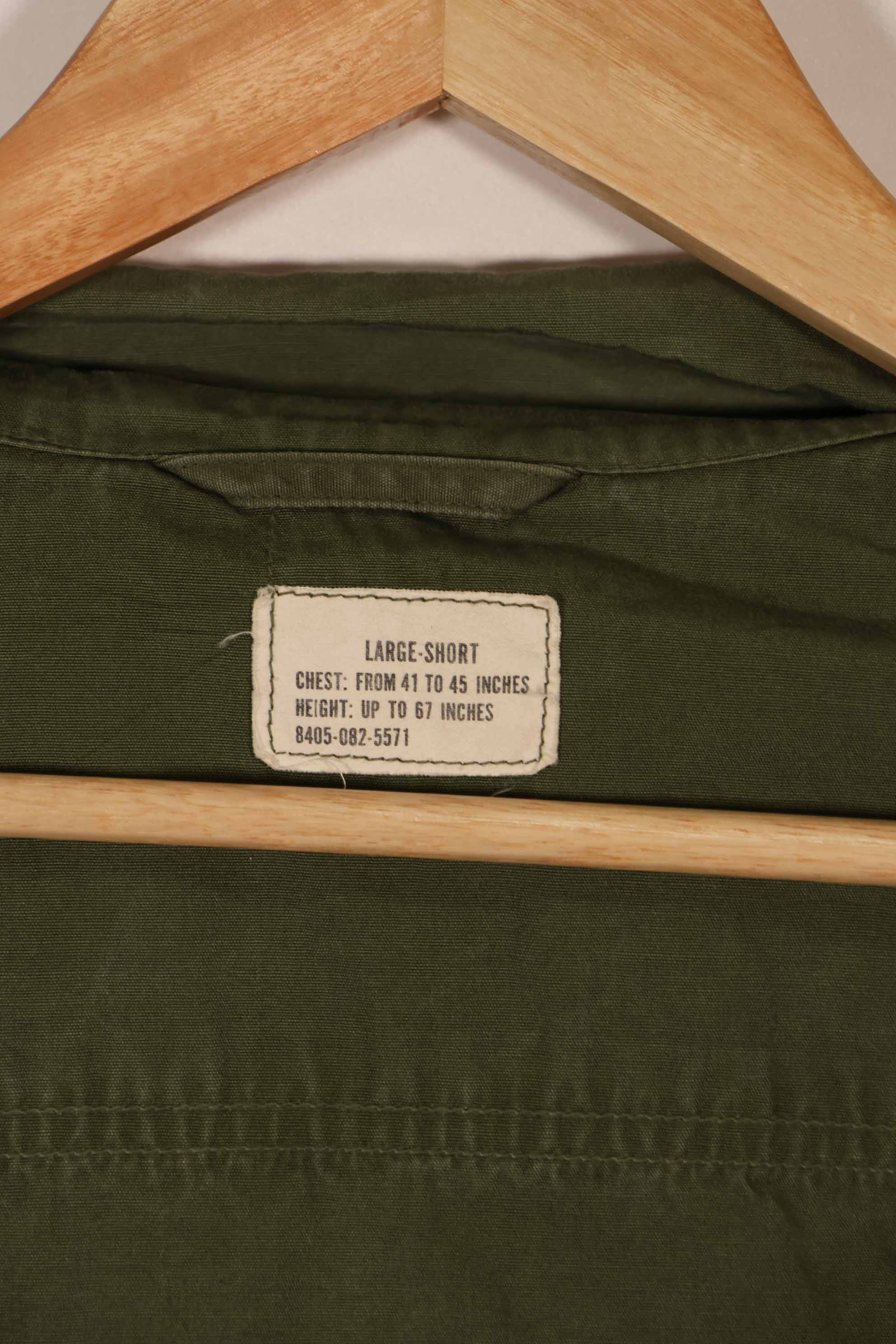 実物　3rd Model ジャングルファティーグ　ジャケット　L-S 中古品