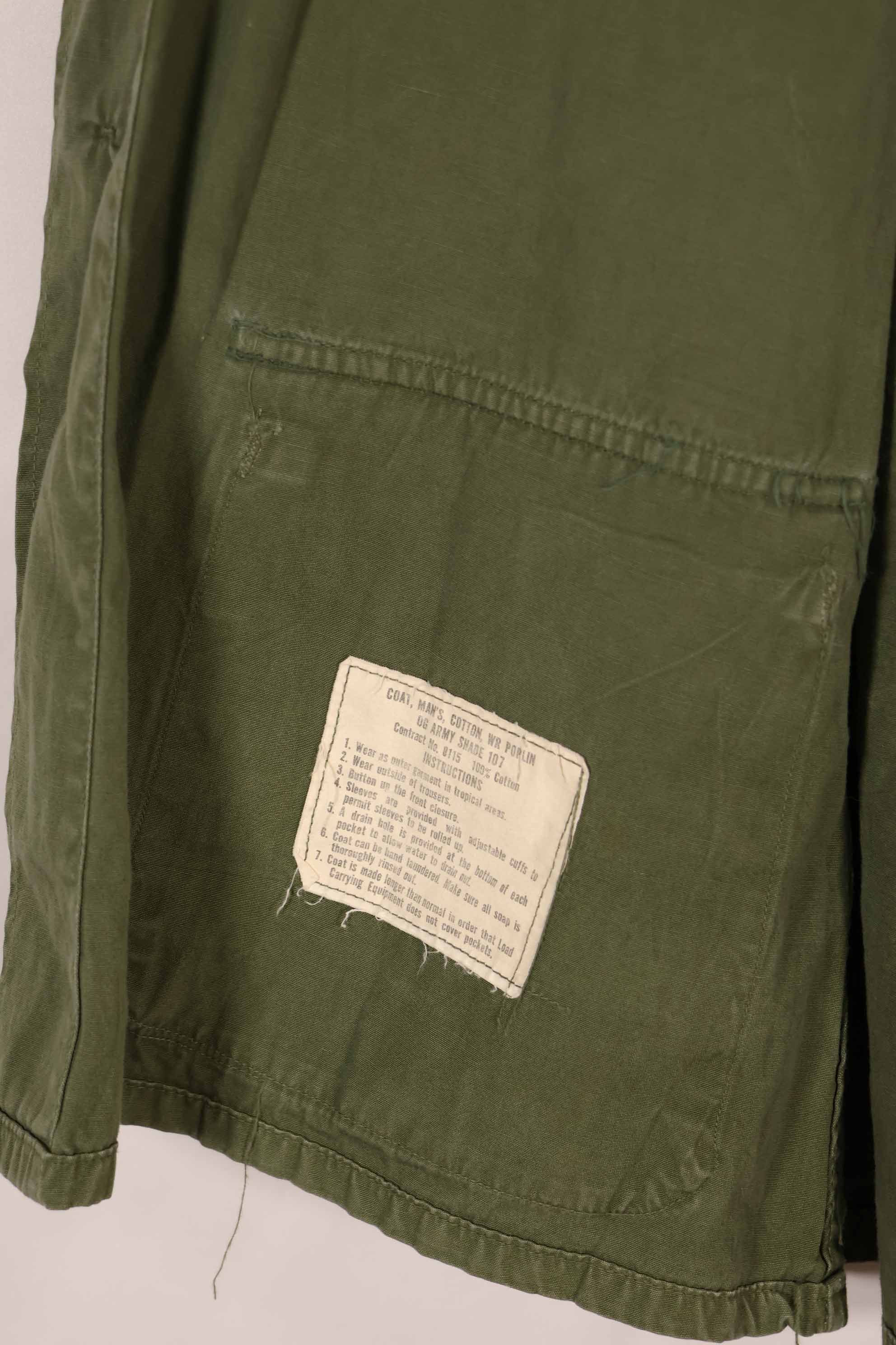 実物　3rd Model ジャングルファティーグ　ジャケット　L-S 中古品