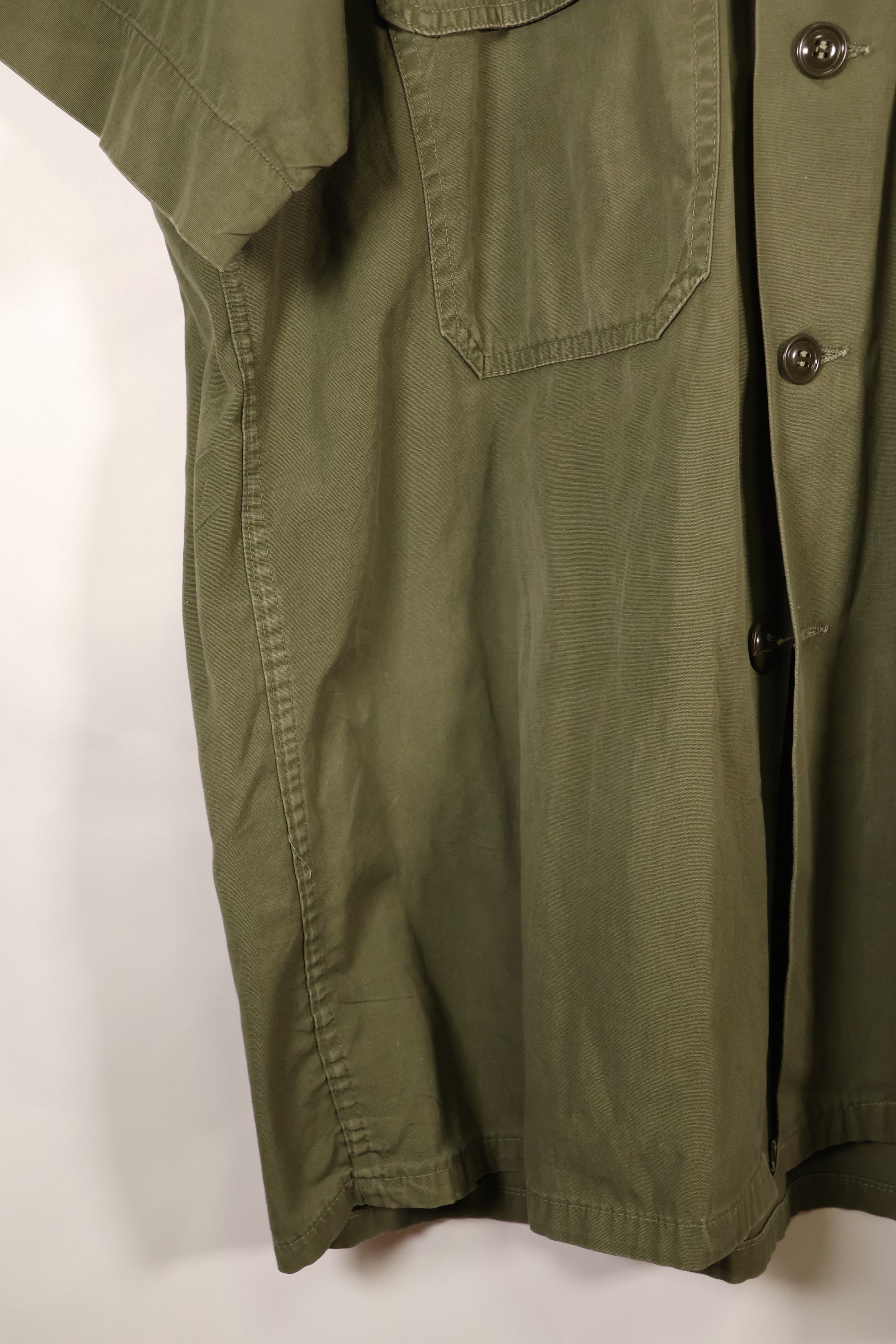 1960年代後半　LARGE　PX品　個人調達　OG-107　ユーティリティシャツ　海軍アドバイザー再現品　中古品