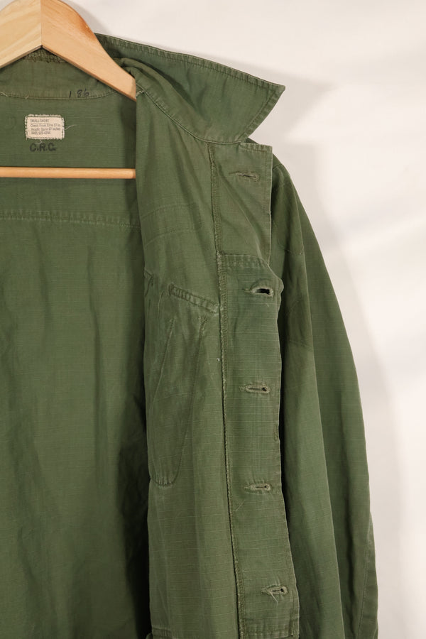 Circa 1969 S-S Size 4th Model Jungle Fatigue Jacket Used Film Company Release F