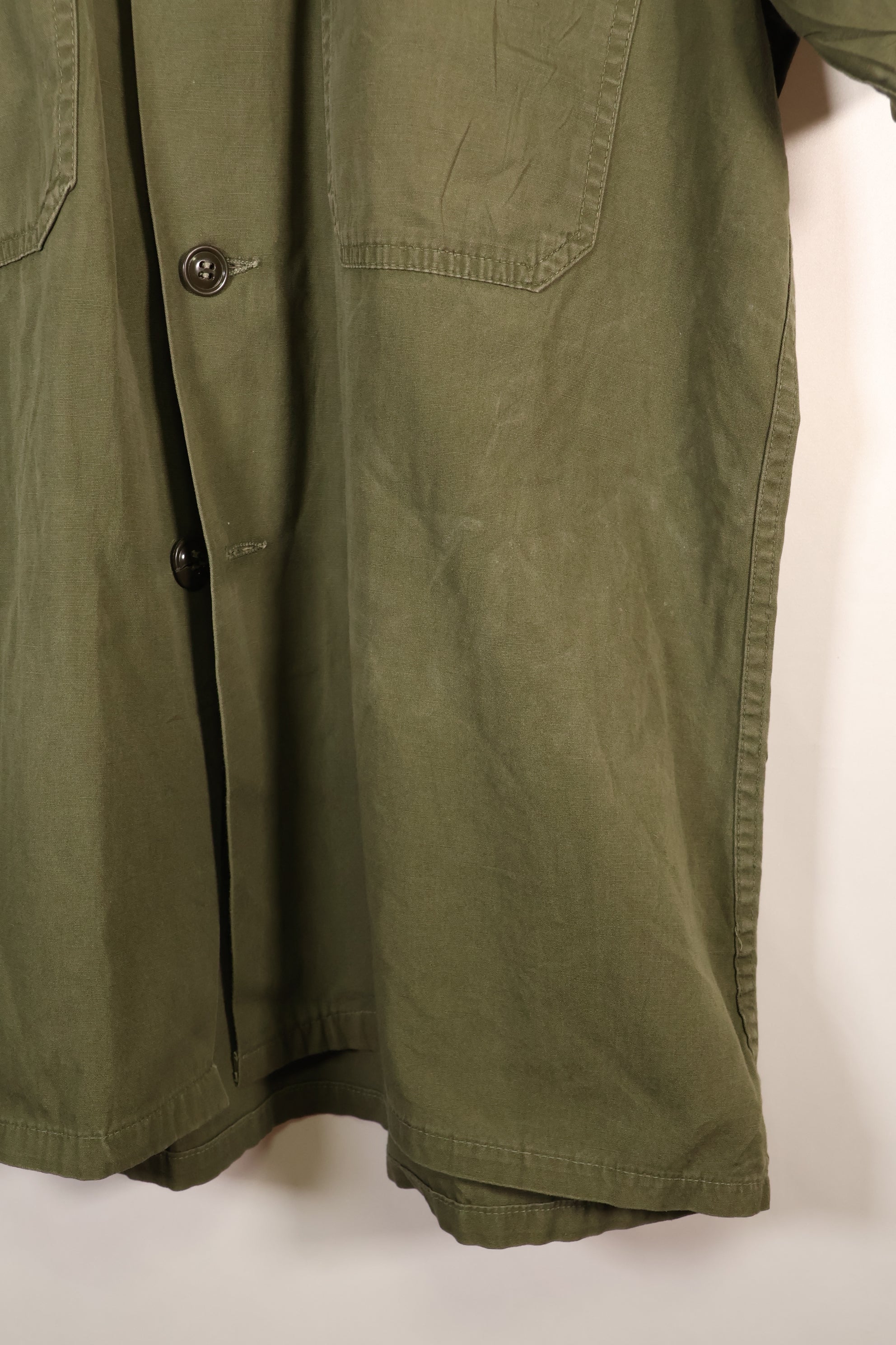 1960年代後半　LARGE　PX品　個人調達　OG-107　ユーティリティシャツ　海軍アドバイザー再現品　中古品
