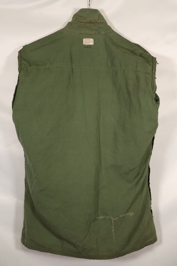 Circa 1969 S-S Size 4th Model Jungle Fatigue Jacket Used Film Company Release F
